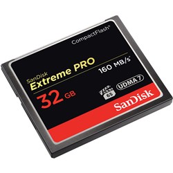 Sandisk Extreme Pro 32gb Cf 160mbS Memory Card 001